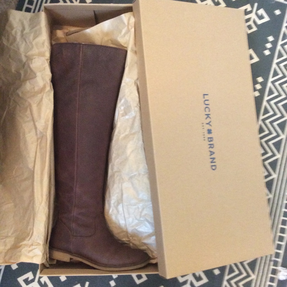 Lucky Women's Generall Riding Boot Sz 7